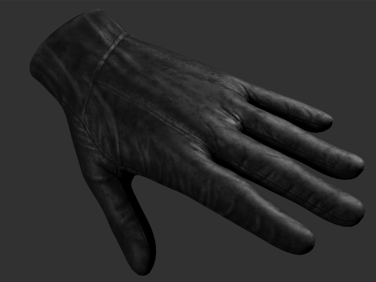3D Clothing Glove Model